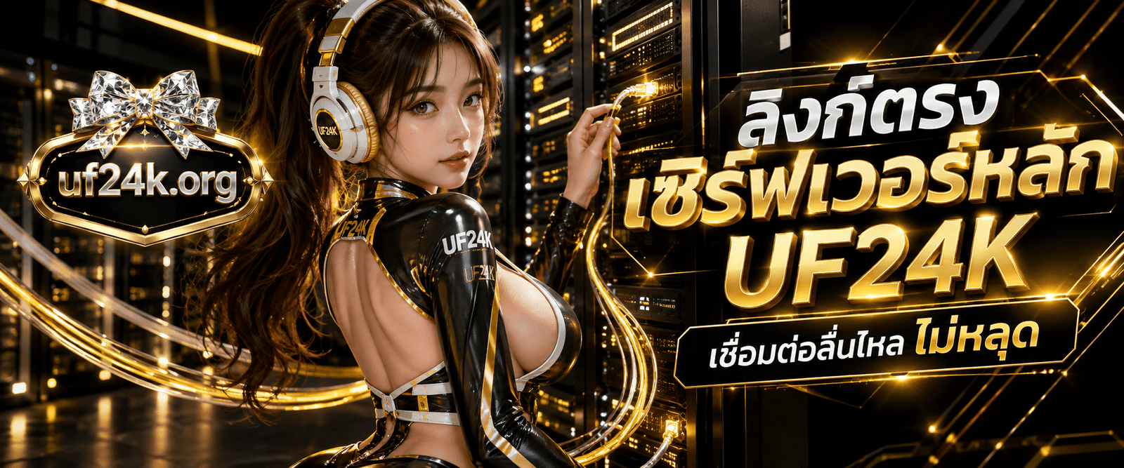 รูปภาพทางเข้าหลักเซิร์ฟเวอร์ลื่นไหล UF24K สล็อตเว็บตรง แตกง่าย กับนางแบบหันหลังเซ็กซี่